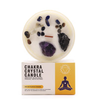 Chakra Crystal Candles - Solar Plexus Chakra - best price from Maltashopper.com CHKCC-03