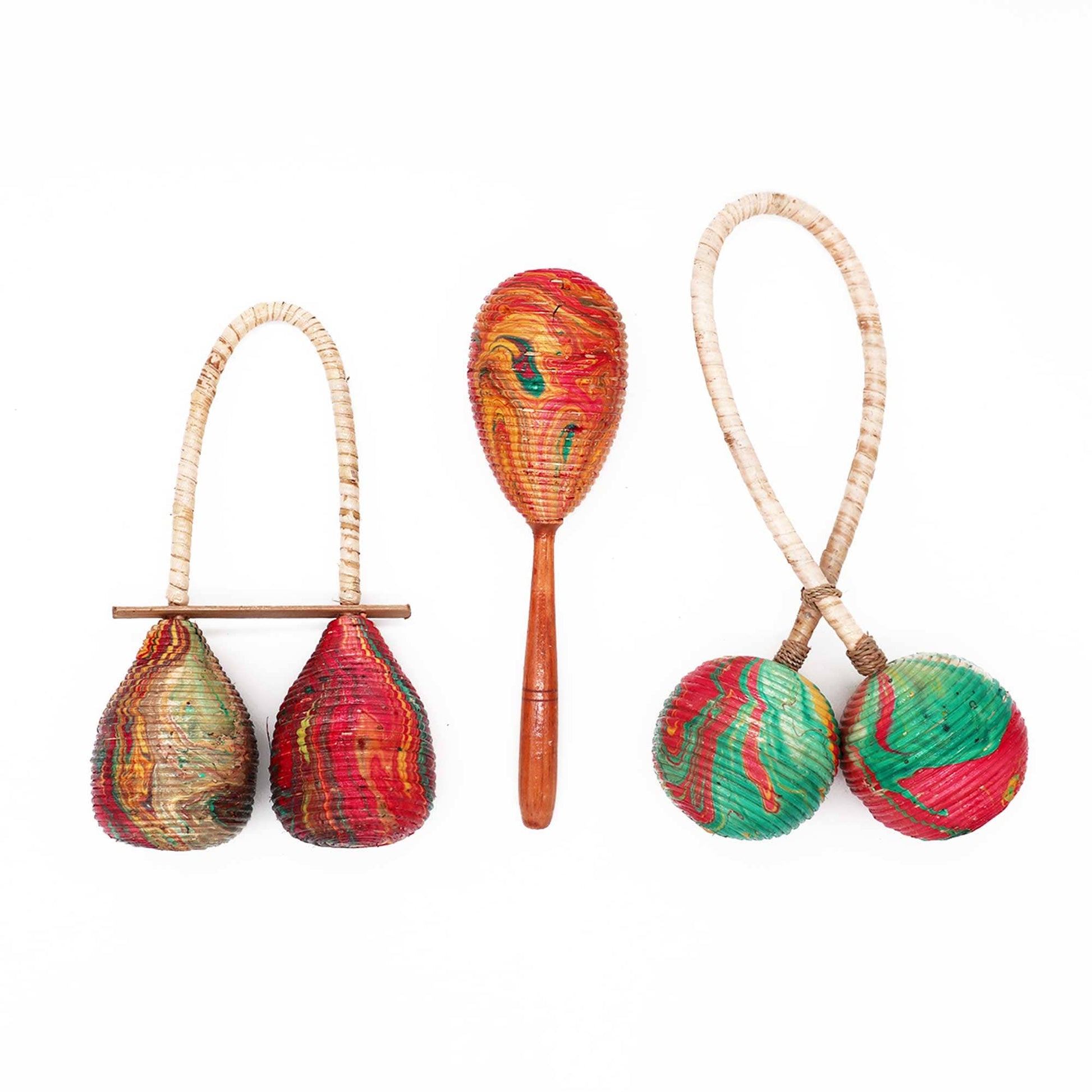 Bliss Maracas Rattle - Double Loop