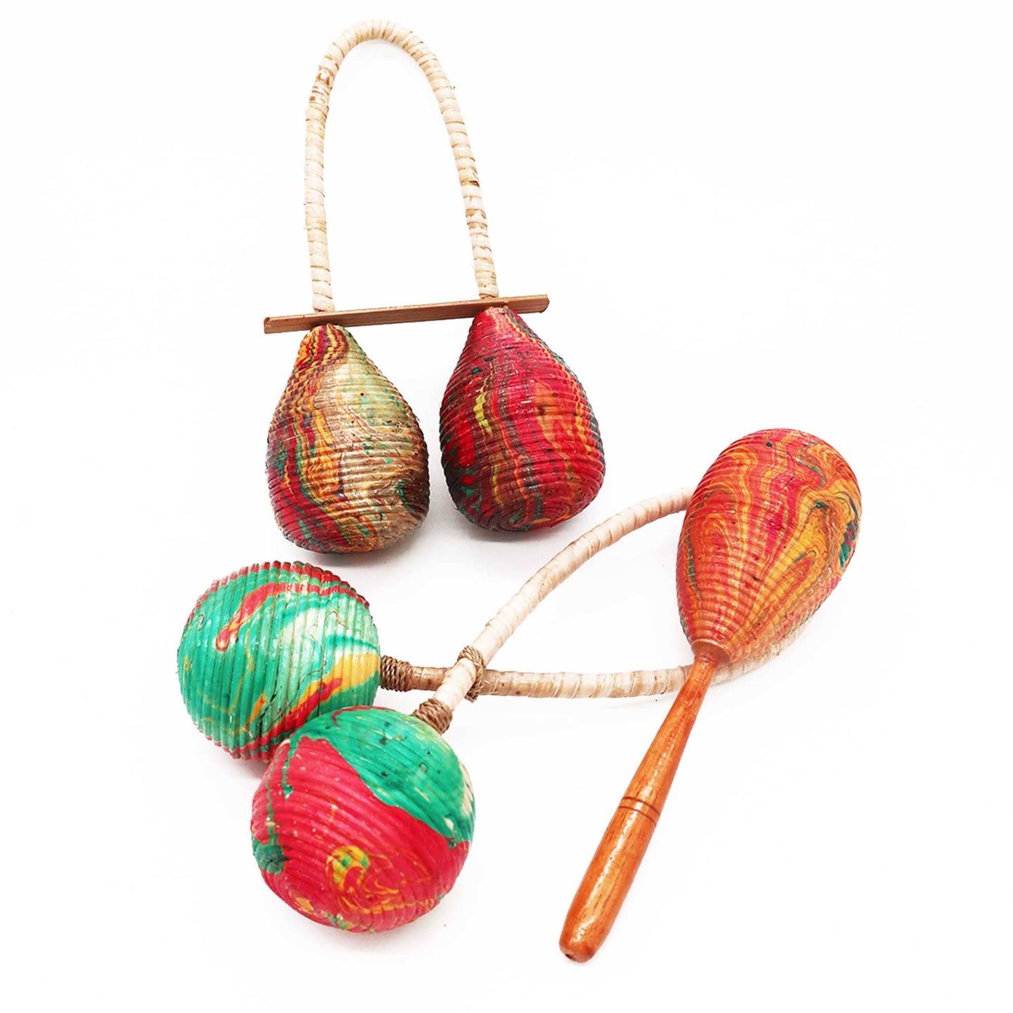 Bliss Maracas Rattle - Double Loop