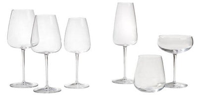 I MERA Transparent wine glass, Chardonnay Tocai, H 21.6 cm - Ø 8.8 cm - best price from Maltashopper.com CS646527