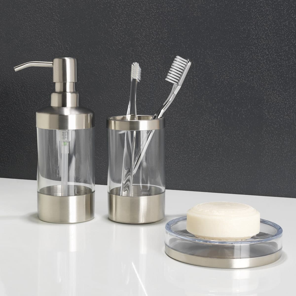 COUNTERTOP SOAP DISPENSER LOFT/MIA CHROME METAL - best price from Maltashopper.com BR430004021