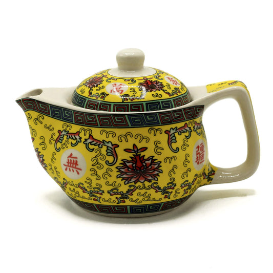 Bliss Small Herbal Teapot - Long Life Oriental Design