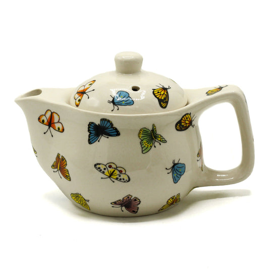 Bliss Small Herbal Teapot - Butterflies