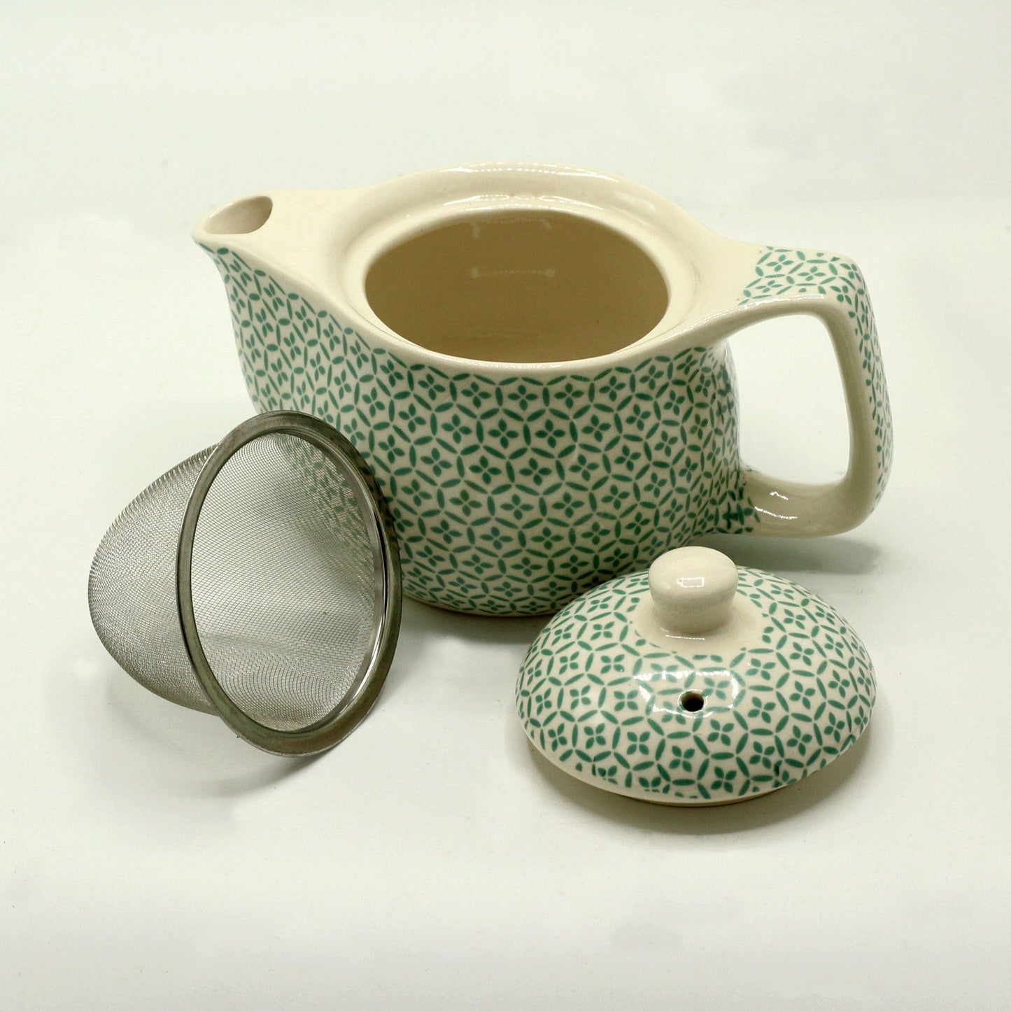 Bliss Small Herbal Teapot - Green Mosaic