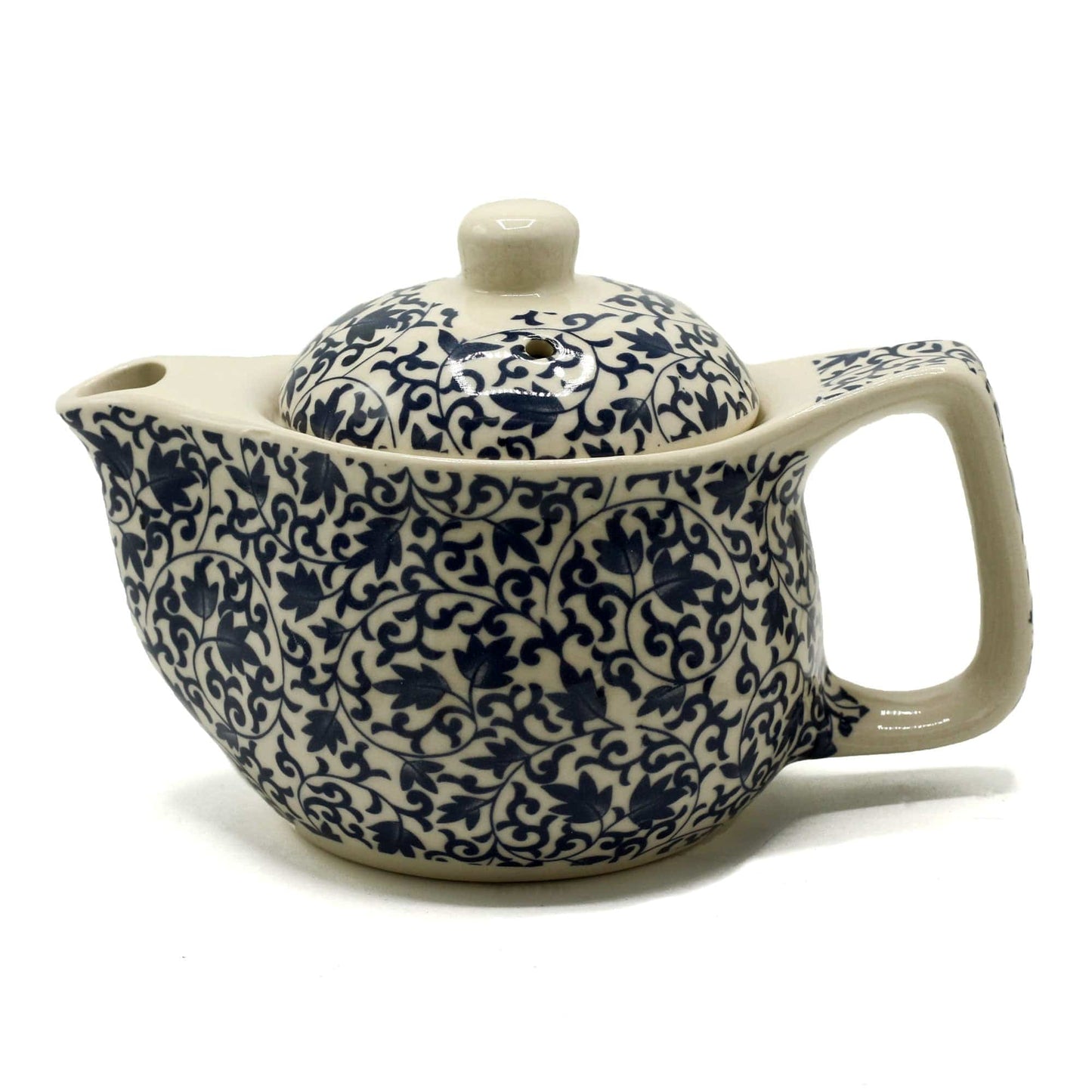 Bliss Small Herbal Teapot - Blue Pattern