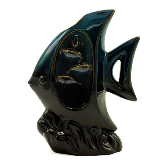 Backflow Incense Burner - Tropical Fish - best price from Maltashopper.com BACKF-69