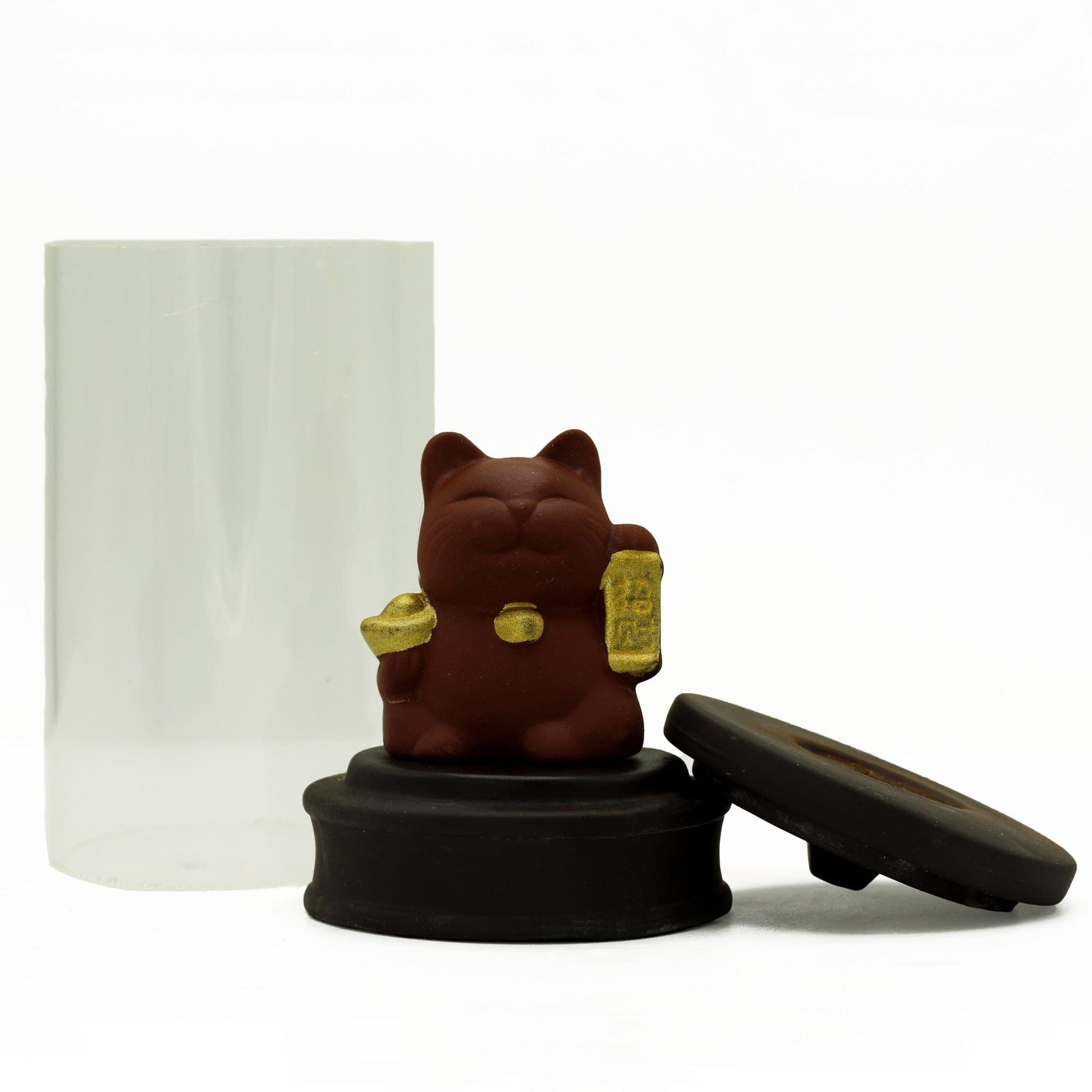 Bliss Backflow Incense Burner - Money Cat Tube