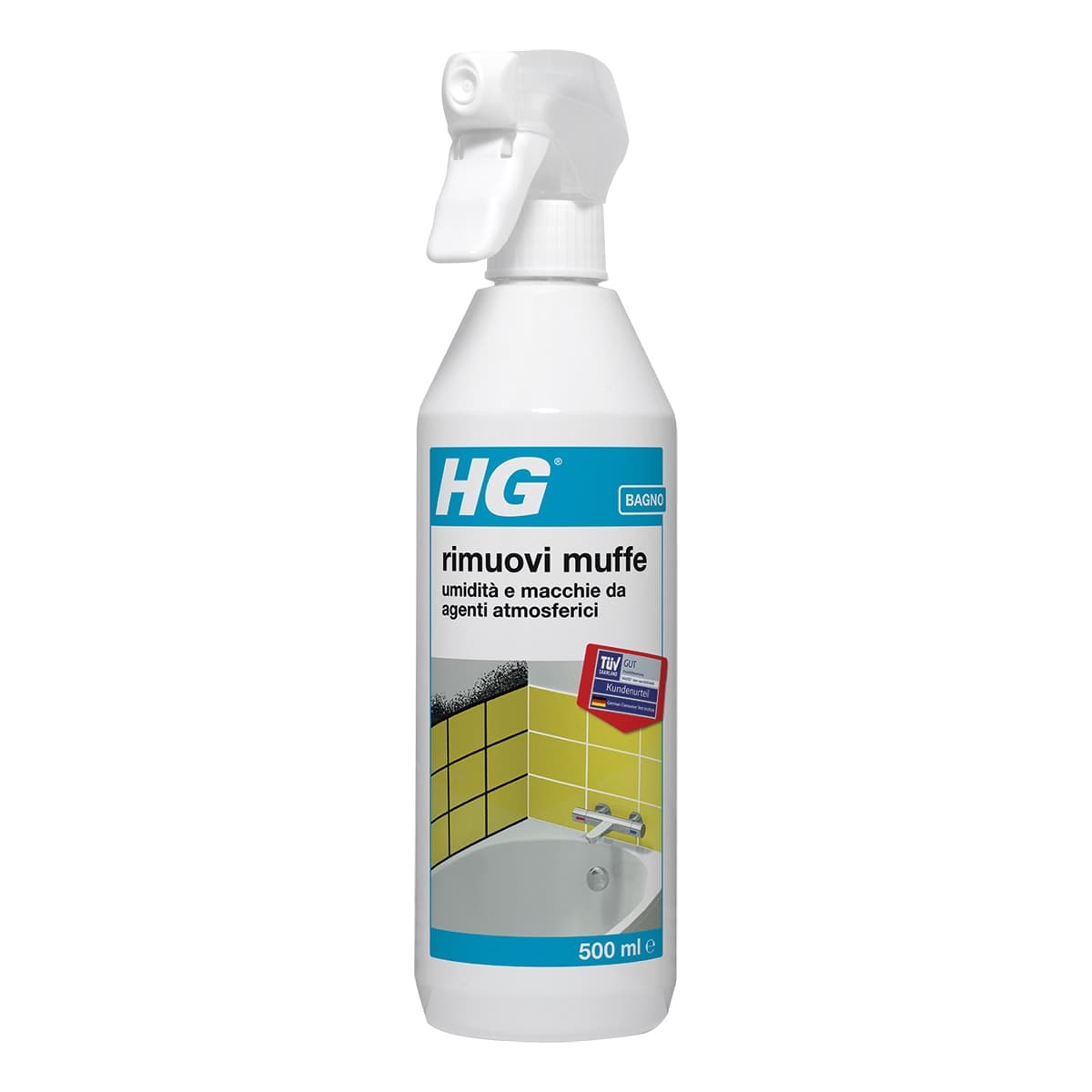 REMOVES MOULD, MOISTURE AND WEATHERING STAINS 500 ML