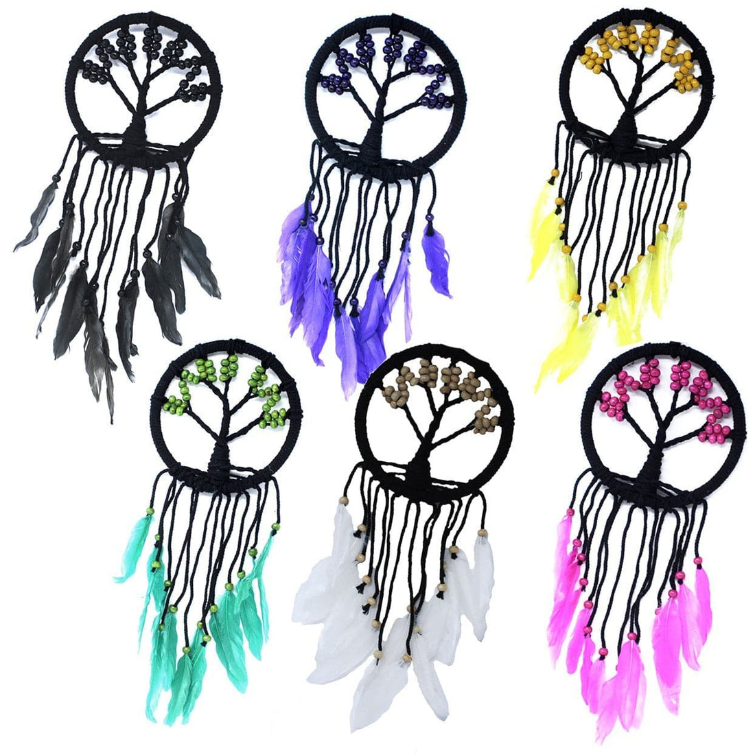 Tree of Life Dreamcatcher - 16cm (assorted) - best price from Maltashopper.com TOLD-02