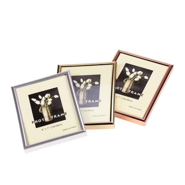 SHINY PHOTO FRAME 13X18CM 2COL - best price from Maltashopper.com CS576534