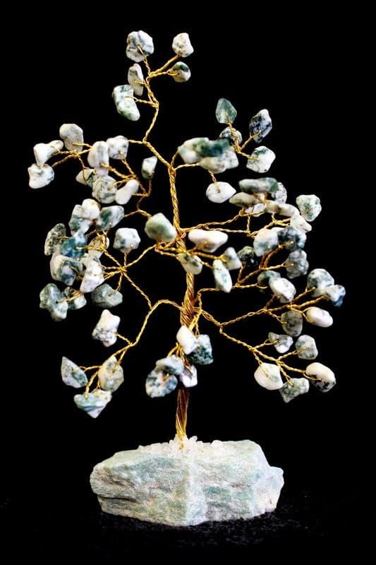 Tree Agate Gemstone Tree- 80 Stones - best price from Maltashopper.com IGEMT-06