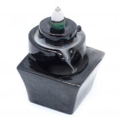 Back Flow Incense Burner - Round to Square - best price from Maltashopper.com BACKF-07