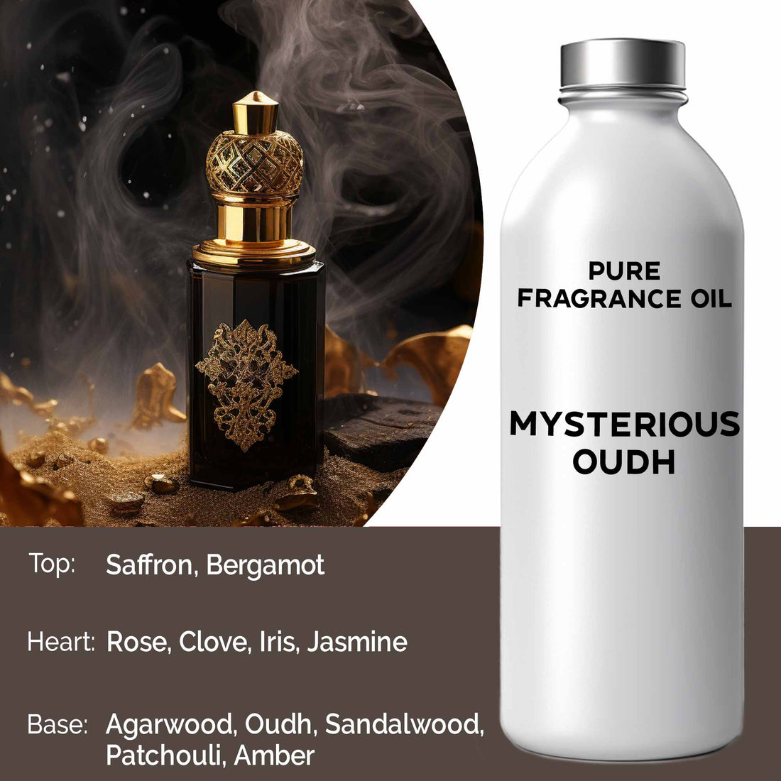 500g Pure Fragrance - Mysterious Oudh