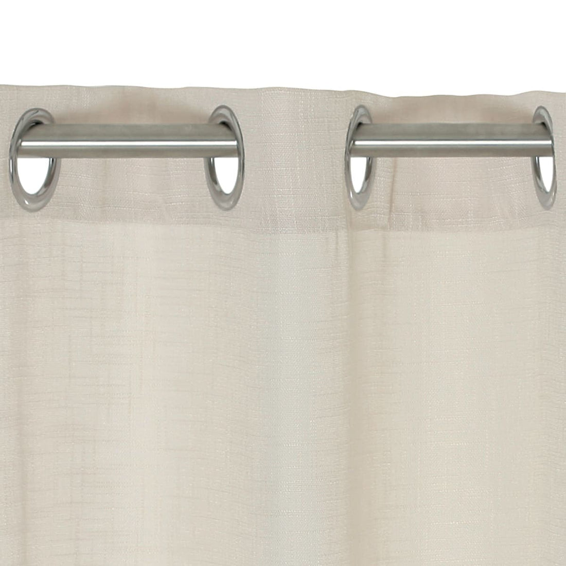 INFINI ECRU OPAQUE CURTAIN 140X280 CM WITH EYELETS - best price from Maltashopper.com BR480008021