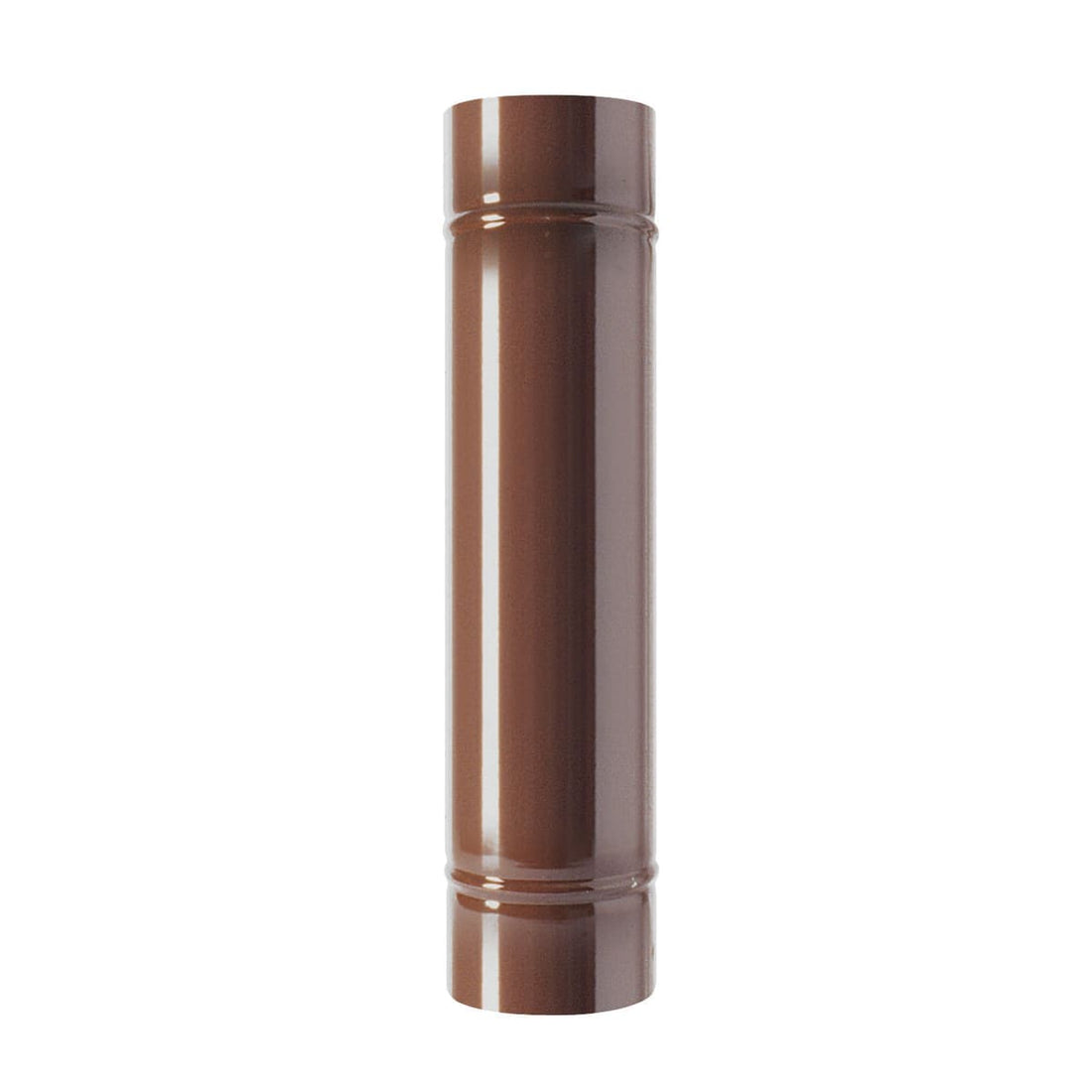 WOOD TUBE 0.5MM THICK L1000 DIA120 MM ENAMELLED BROWN