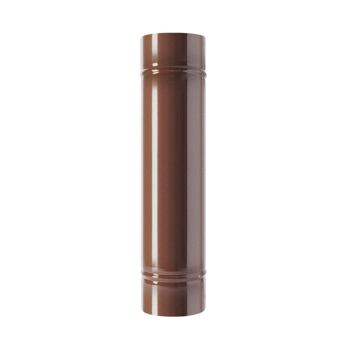 WOOD TUBE 0.5MM THICK L250 DIA120 MM ENAMELLED BROWN