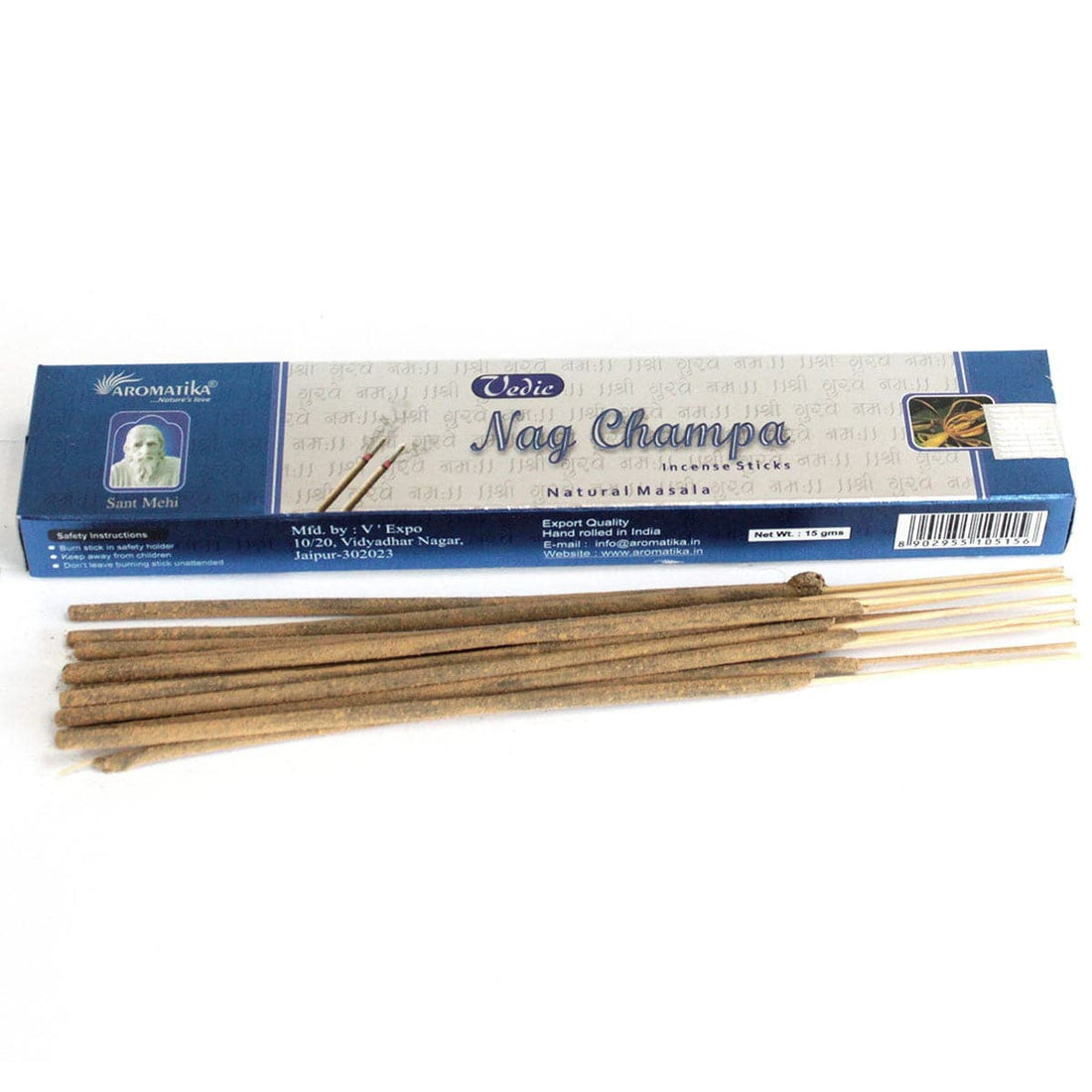 Vedic Incense Sticks - Nag Champa - best price from Maltashopper.com VEDIC-01