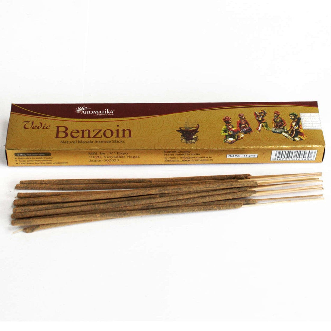 Vedic Incense Sticks - Benzoin - best price from Maltashopper.com VEDIC-08