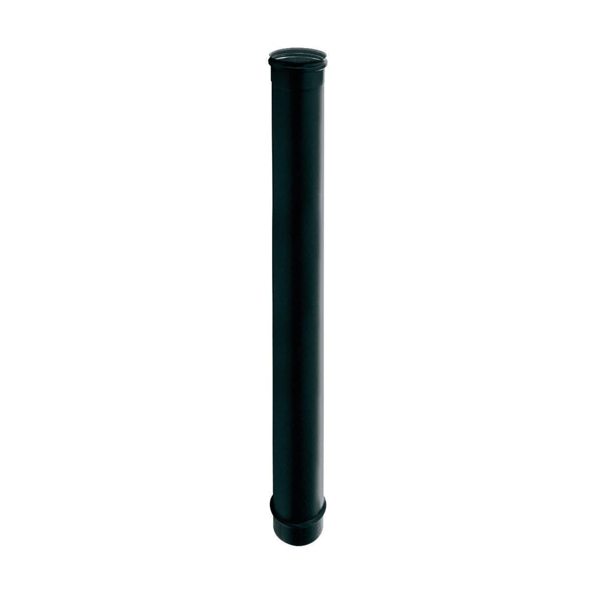 ENAMELLED PELLET PIPE THICKNESS 0.8 MM L1000 DIA80 MM BLACK - best price from Maltashopper.com BR430006066
