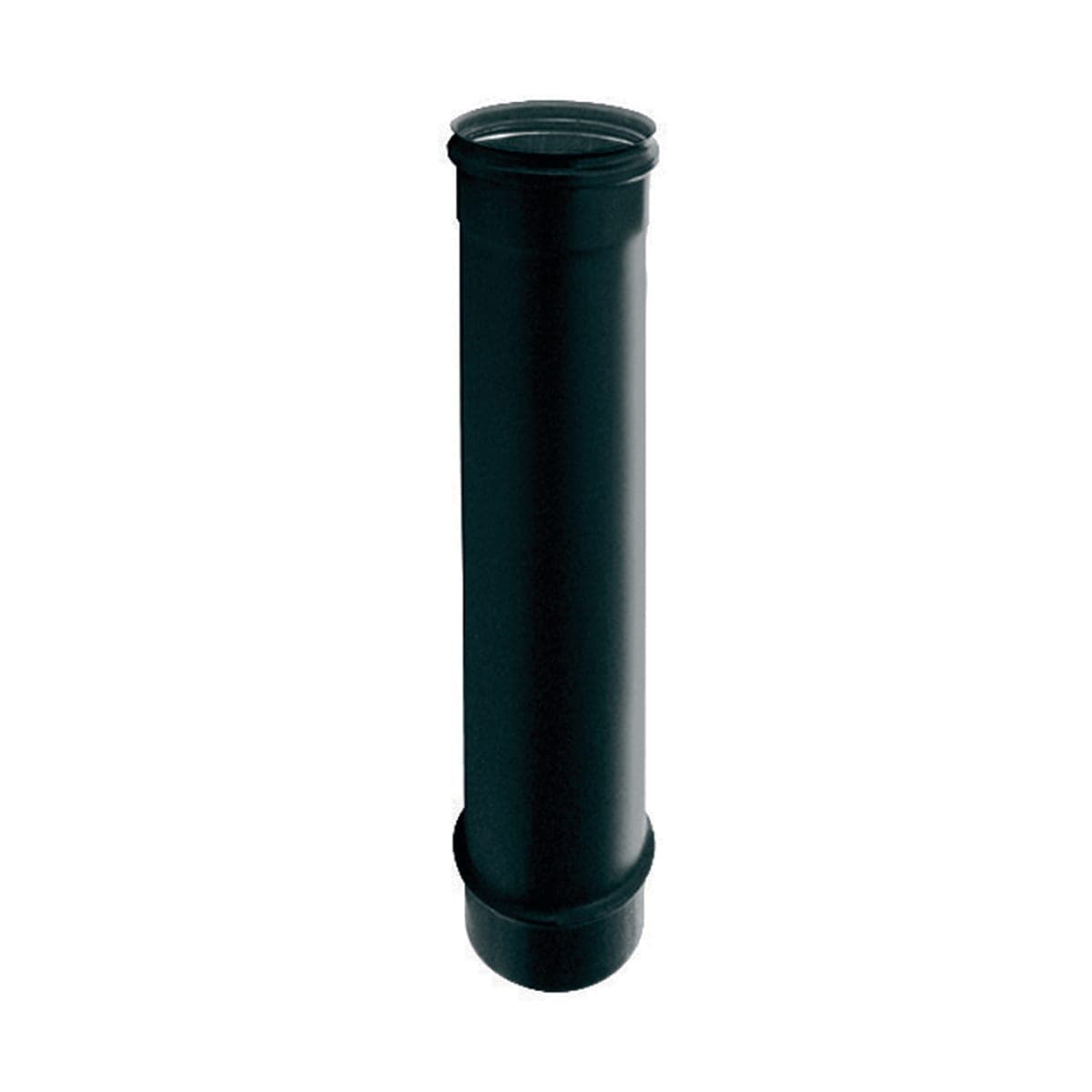 Bricocenter ENAMELLED PELLET PIPE THICKNESS 0.8 MML 250 DIA 80 MM BLACK