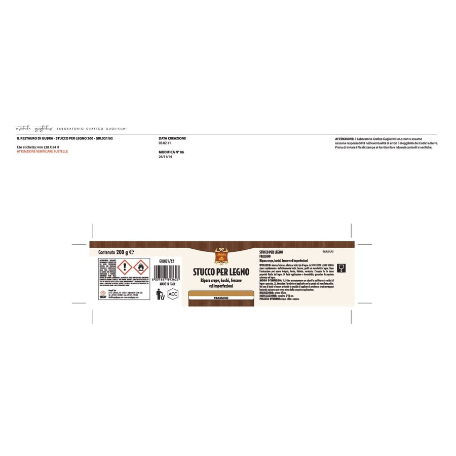 Bricocenter DARK WALNUT WOOD FILLER 200 G