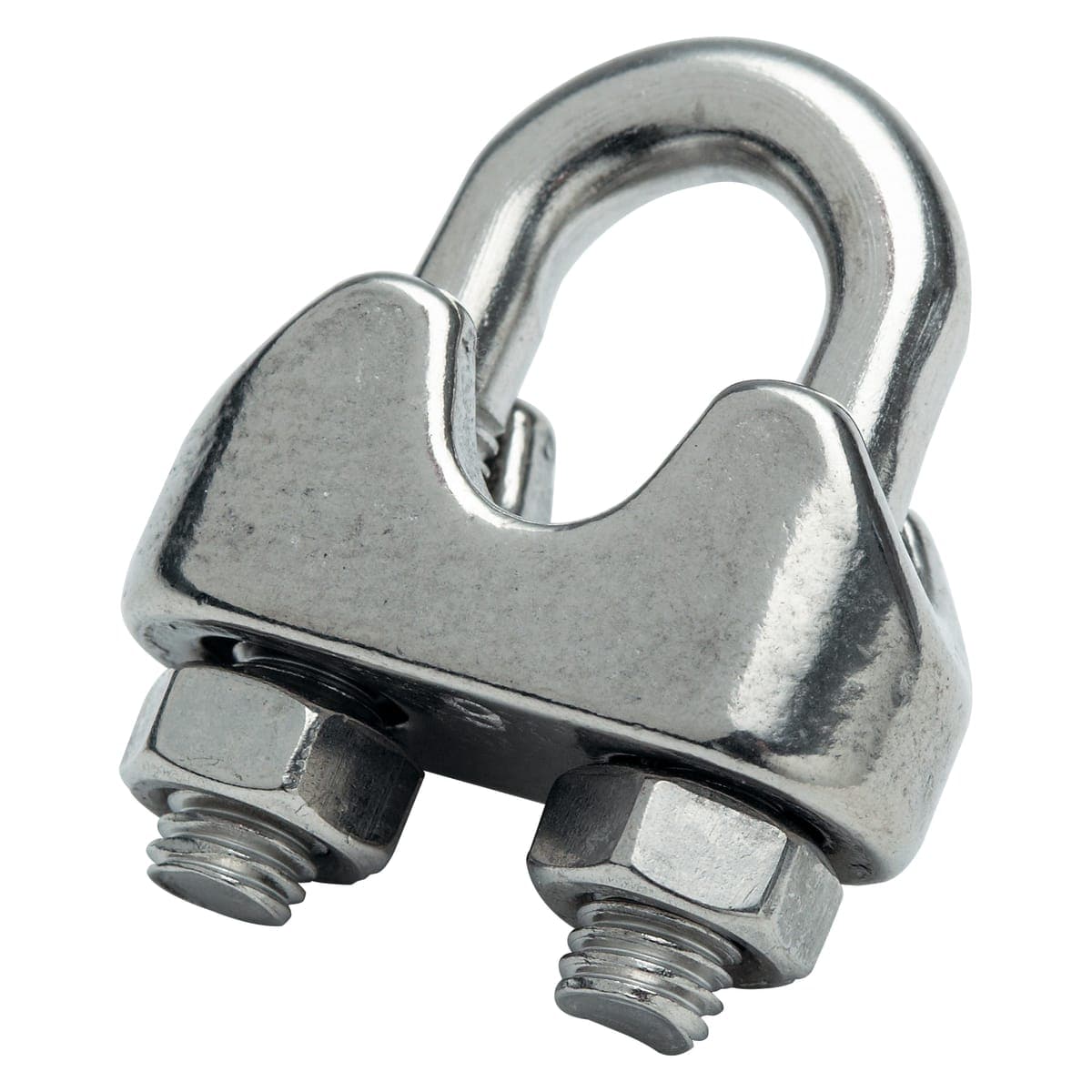 2 STAINLESS STEEL CABLE CLAMPS - best price from Maltashopper.com BR410002901