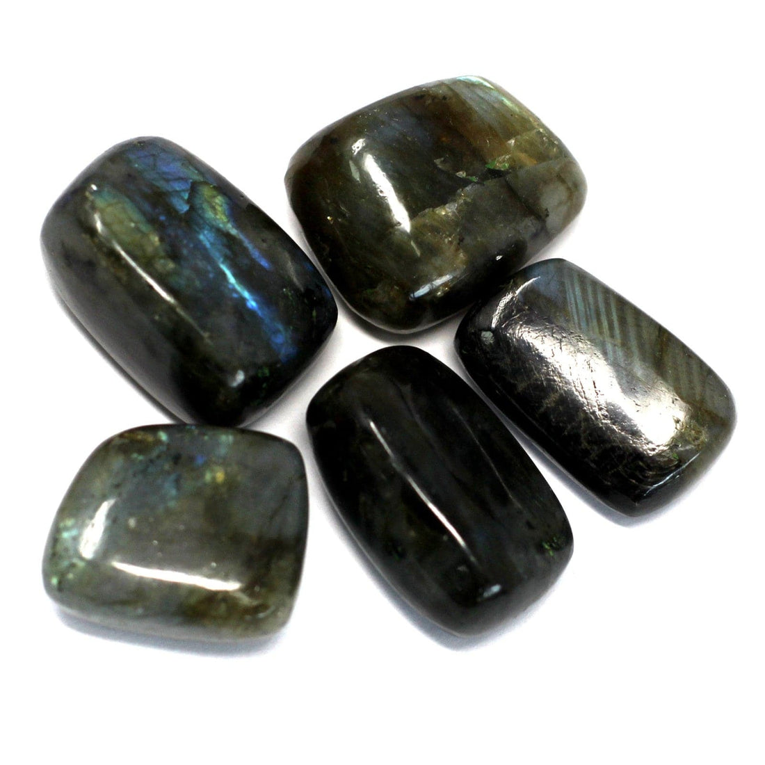 4x Premium Tumble Stone - Labradorite - best price from Maltashopper.com TBM-57