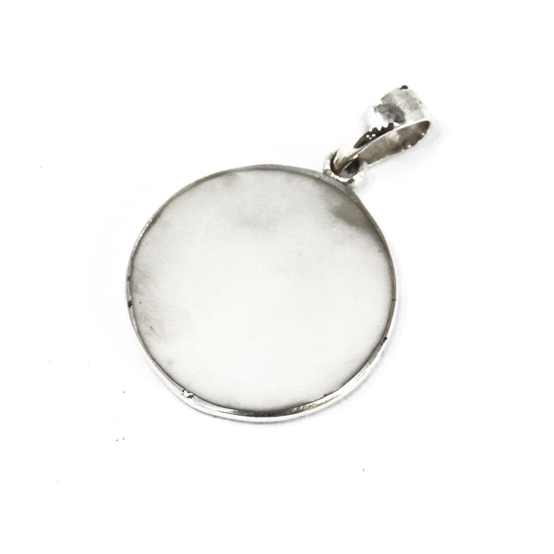 Bliss Tree of Life Silver Pendent 22mm - Mother of Pearl