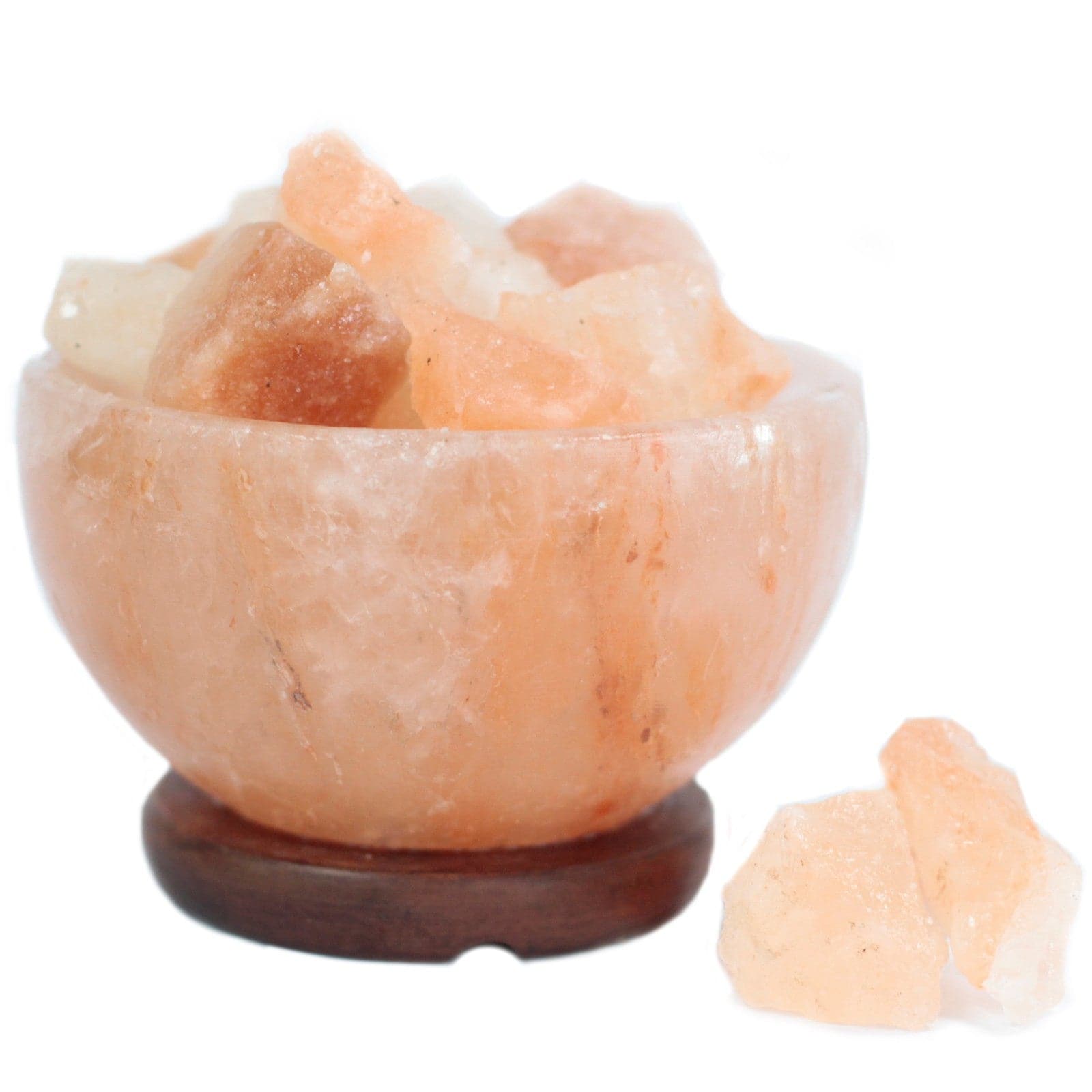 Salt Fire Bowl and Chunks - 15cm x 9cm - best price from Maltashopper.com QSALT-62
