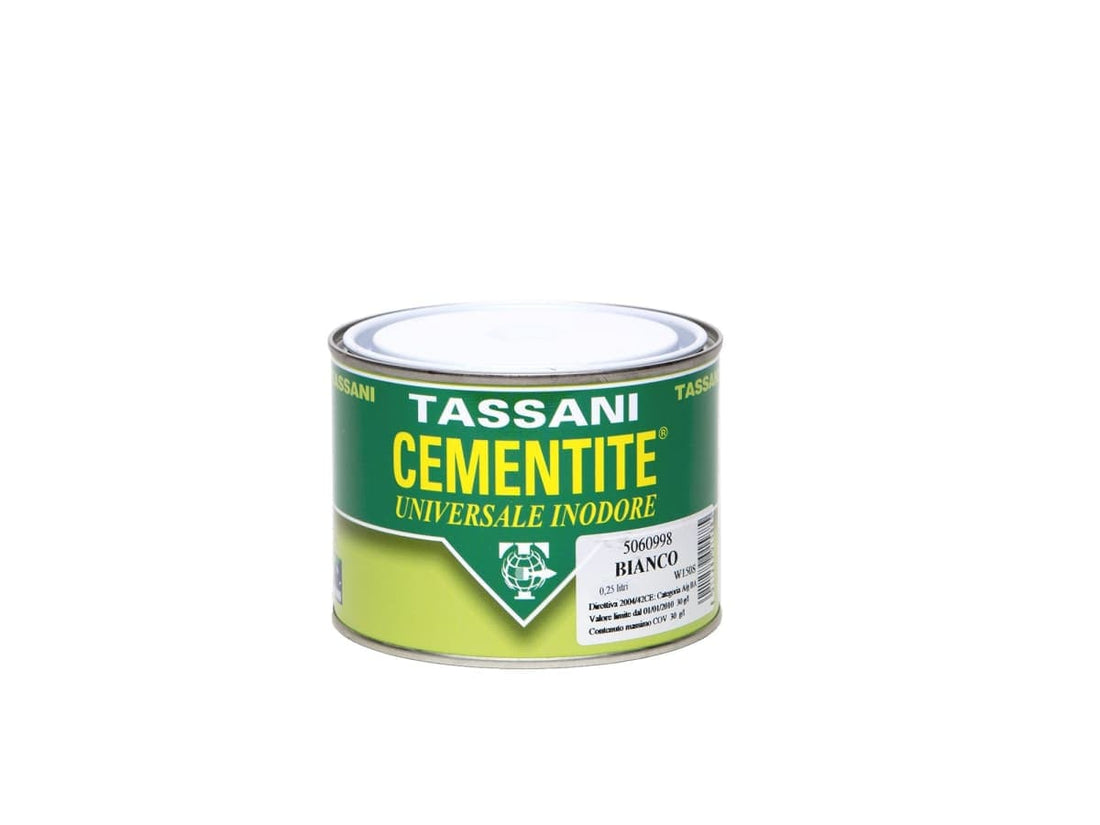 WATER-BASED WHITE WOOD AND WALL PRIMER CEMENTITE 250ML - best price from Maltashopper.com BR470005034