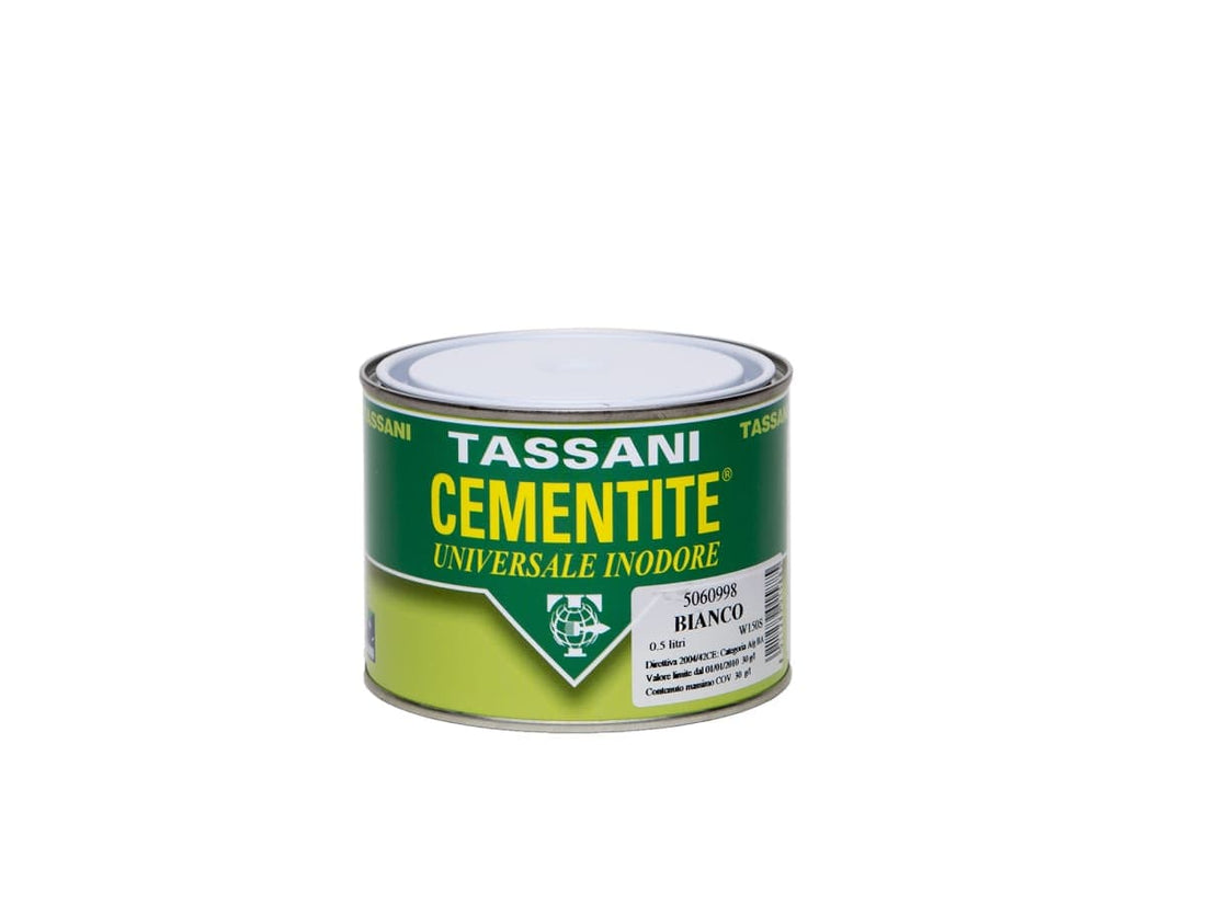 WHITE WATER-BASED WOOD AND WALL PRIMER CEMENTITE 500ML