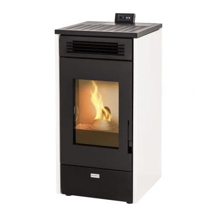 PELLET STOVE MANNU EQUATION L2 9 KW COLOUR BLACK/WHITE - best price from Maltashopper.com BR430008294