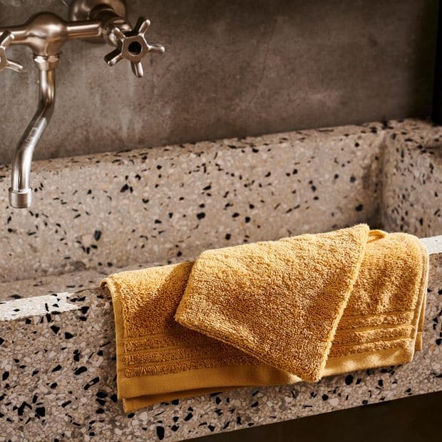 Casa BIO SOFT Yellow guest towel W 30 x L 50 cm