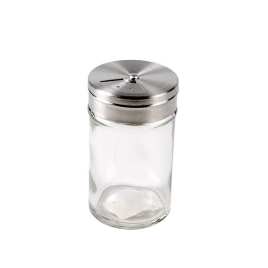 HERB Silver plated spice rack, transparent H 8.3 cm - Ø 5 cm - best price from Maltashopper.com CS519064