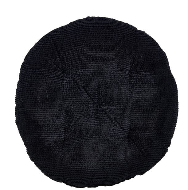 RIYA Black cushionØ 40 cm - best price from Maltashopper.com CS658462