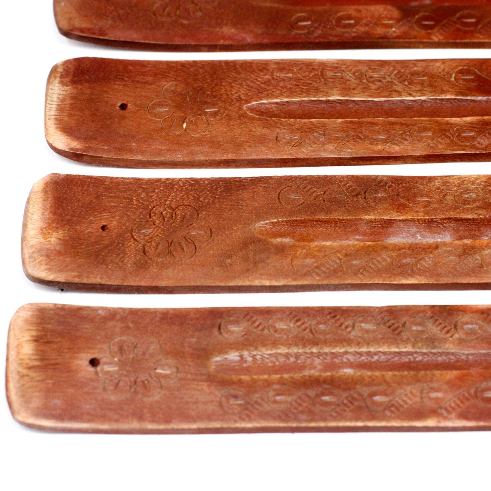 Carved Mango Wood Ashcatcher 10" - best price from Maltashopper.com ISH-33M