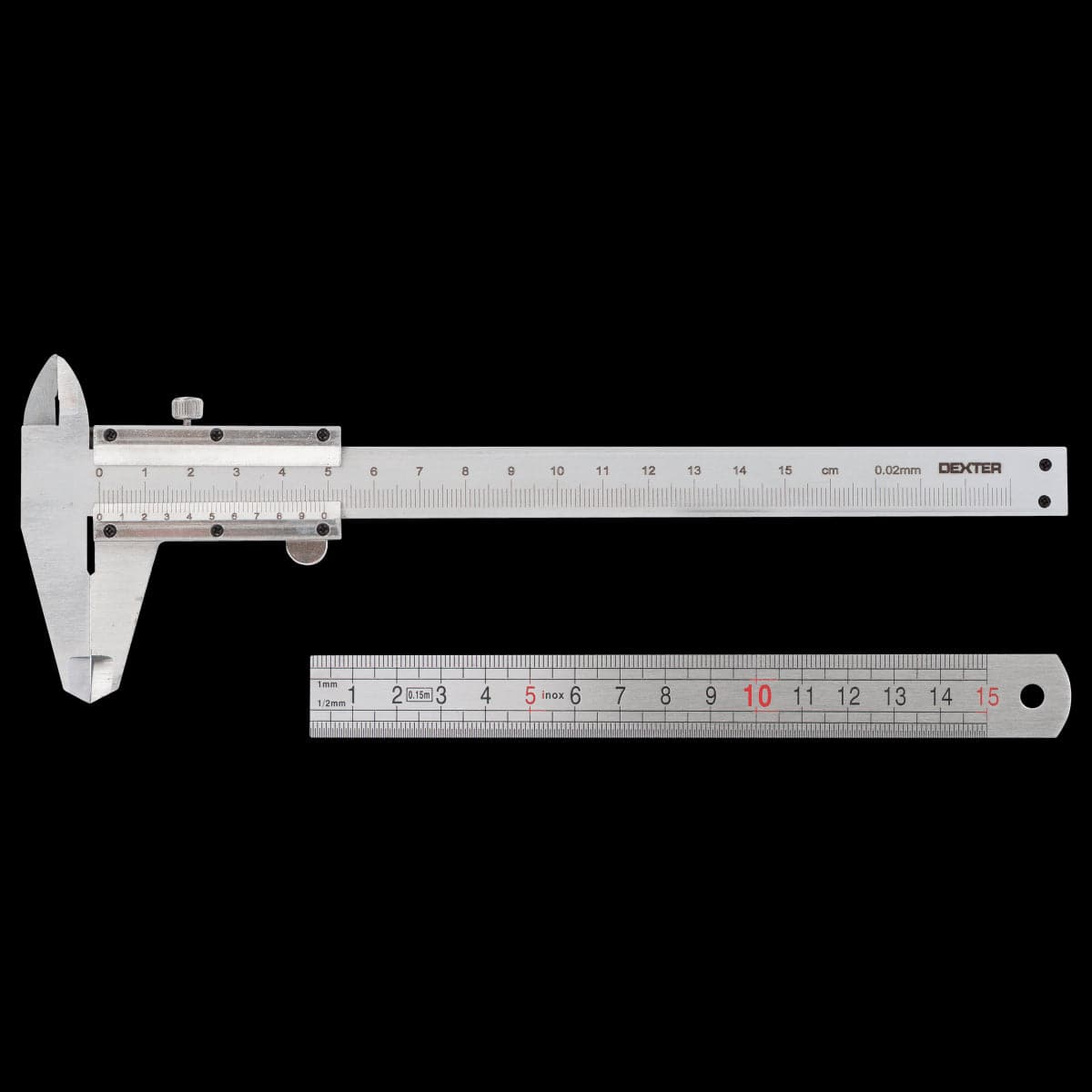 DEXTER 150 MM CALIBRE, MANUAL MEASUREMENT, STEEL - best price from Maltashopper.com BR400000465