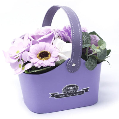 Bouquet Petite Basket - Soft Lavender - best price from Maltashopper.com PSFB-02