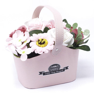 Bouquet Petite Basket - Peaceful Pink - best price from Maltashopper.com PSFB-03
