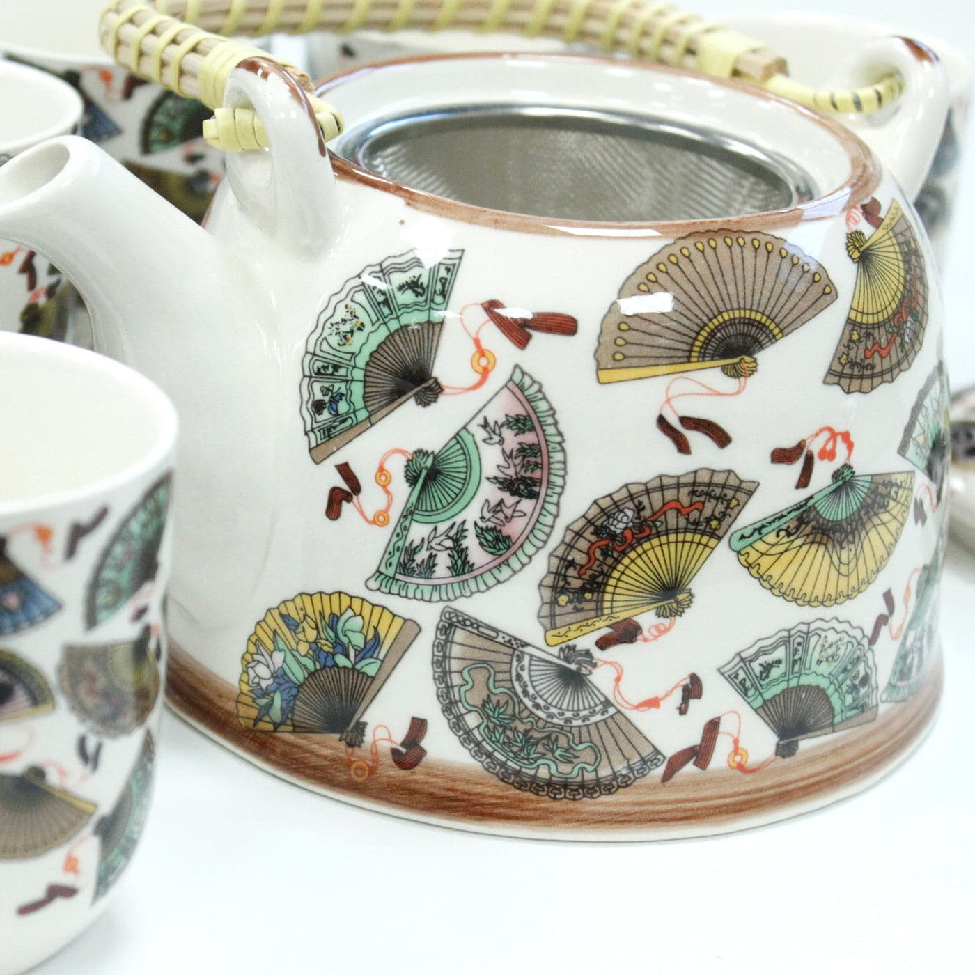 Herbal Teapot Set - China Fans - best price from Maltashopper.com TEAP-03