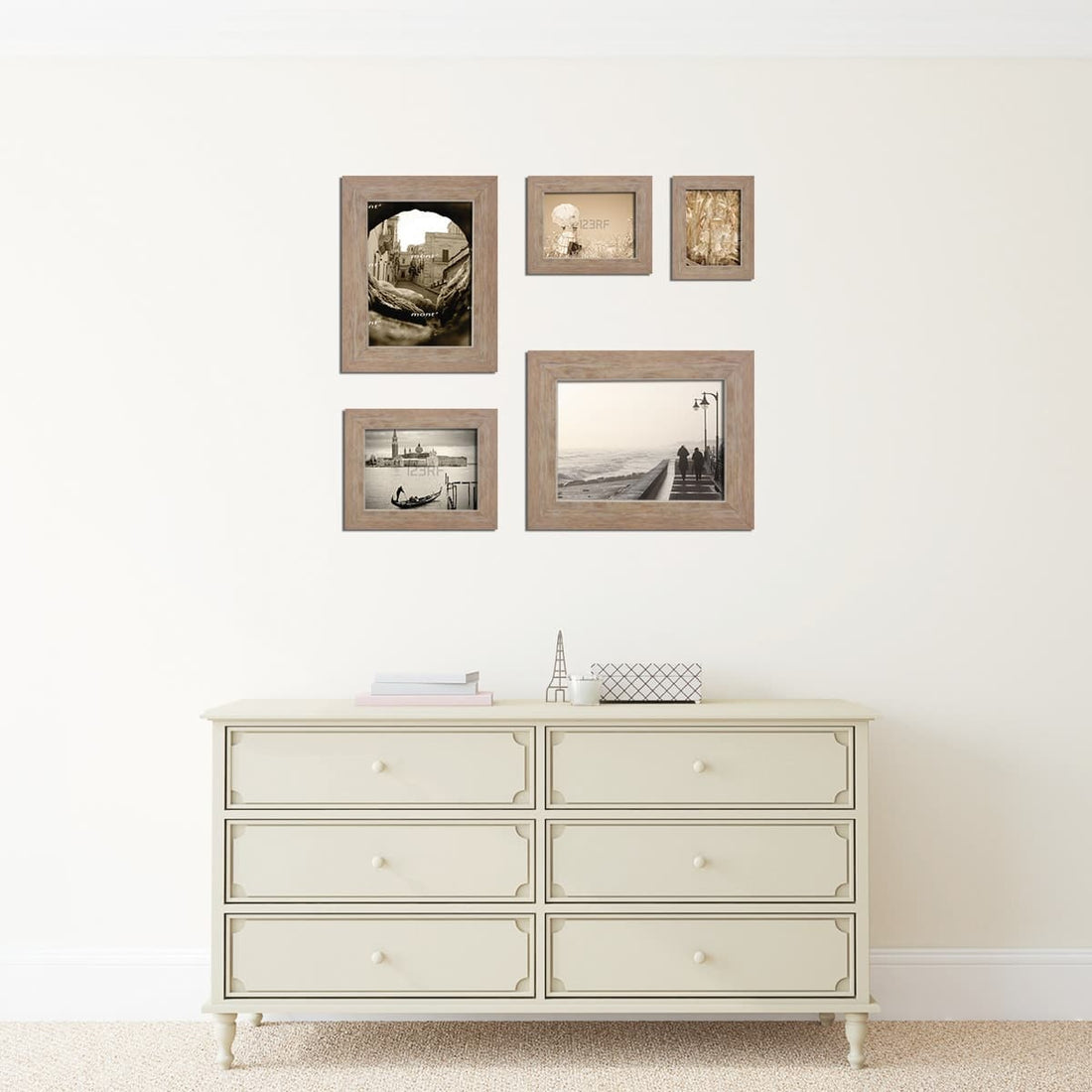 STYLE FRAME 18X24 CM WOOD BEIGE - best price from Maltashopper.com BR480001900