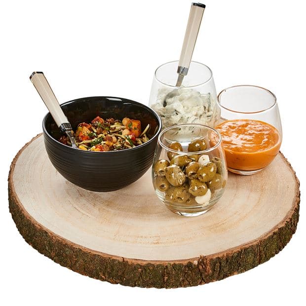Casa PAULO WOODEN DISH Ø36CM