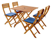 KOS Natural folding chair H 86 x W 37 x D 54 cm - best price from Maltashopper.com CS537117