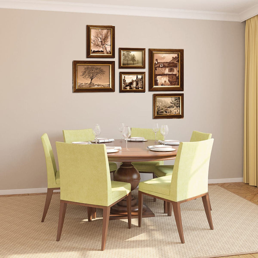 Bricocenter GEM FRAME 21X29.7 CM WALNUT WIRE GOLD