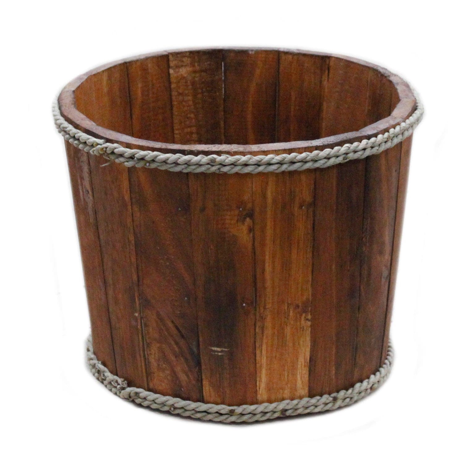 Small Nautical Display Tub - Brown 21x29cm - best price from Maltashopper.com RDS-147