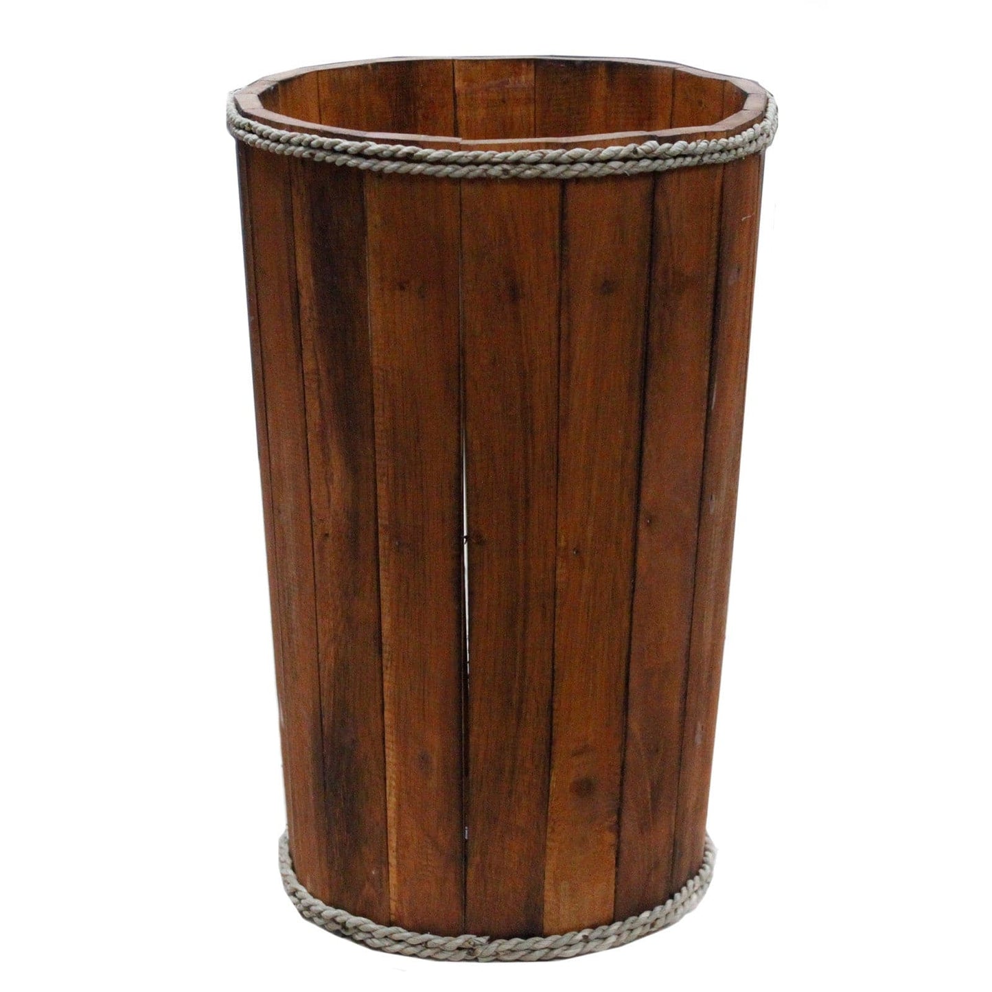 Lrg Nautical Display Tub - Brown 45x32cm - best price from Maltashopper.com RDS-145