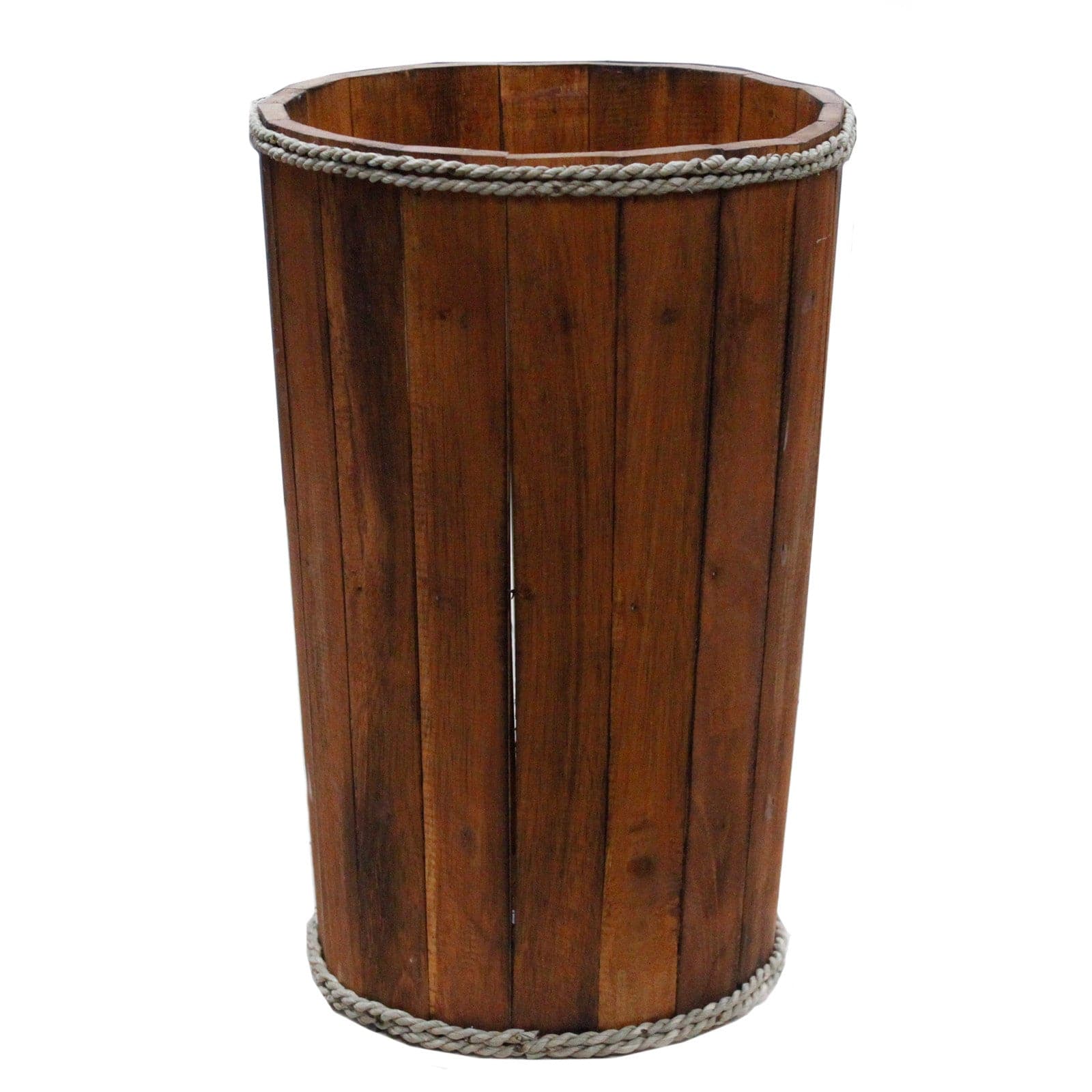 Lrg Nautical Display Tub - Brown 45x32cm - best price from Maltashopper.com RDS-145