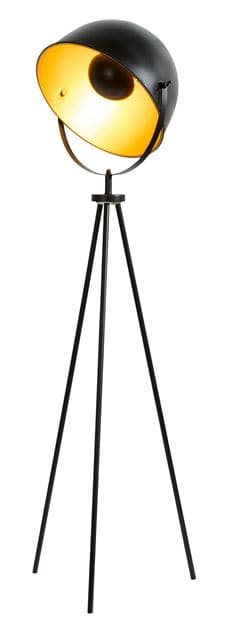 SOLEIL Black floor lamp H 120 x W 40 x D 40 cm - best price from Maltashopper.com CS589736