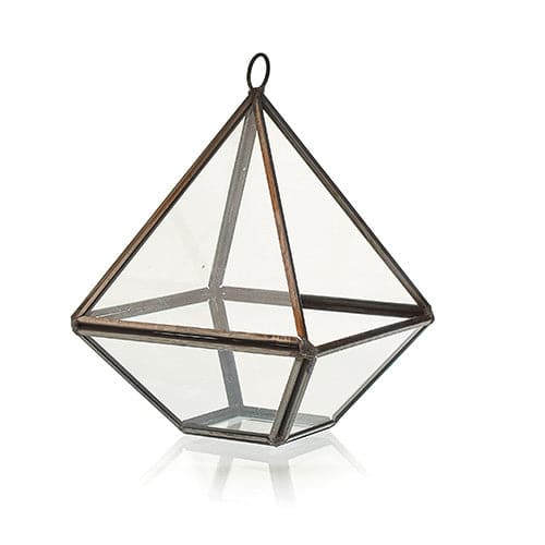 Glass Terrarium - Small Diamond - best price from Maltashopper.com GTER-01