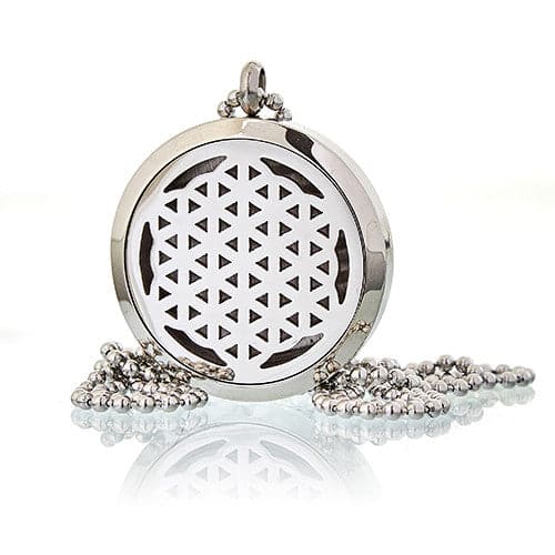 Aromatherapy Jewellery Necklace - Flower of Life 30mm - best price from Maltashopper.com AROMAJ-09